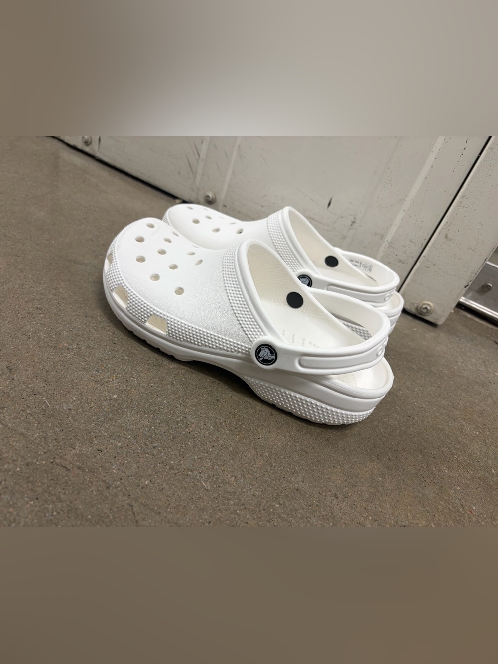 CROCS Classic Clog Sandals in White
